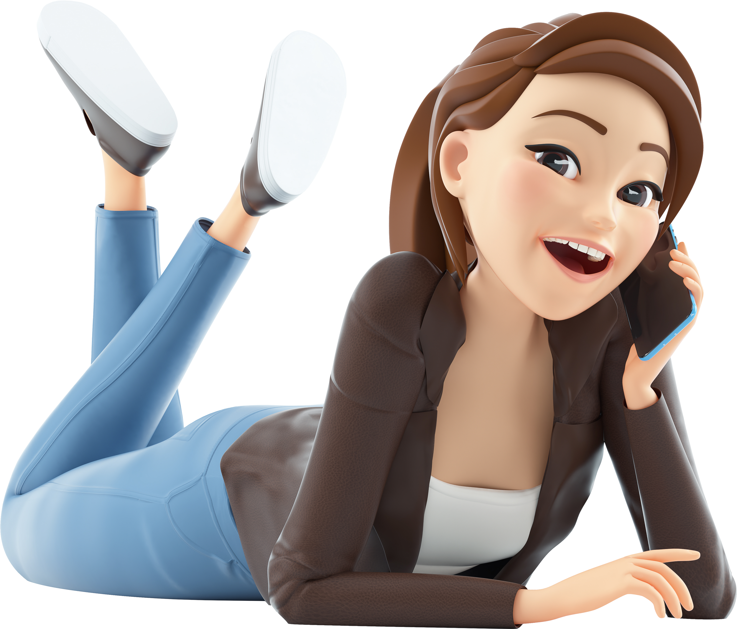 Woman-on-phone