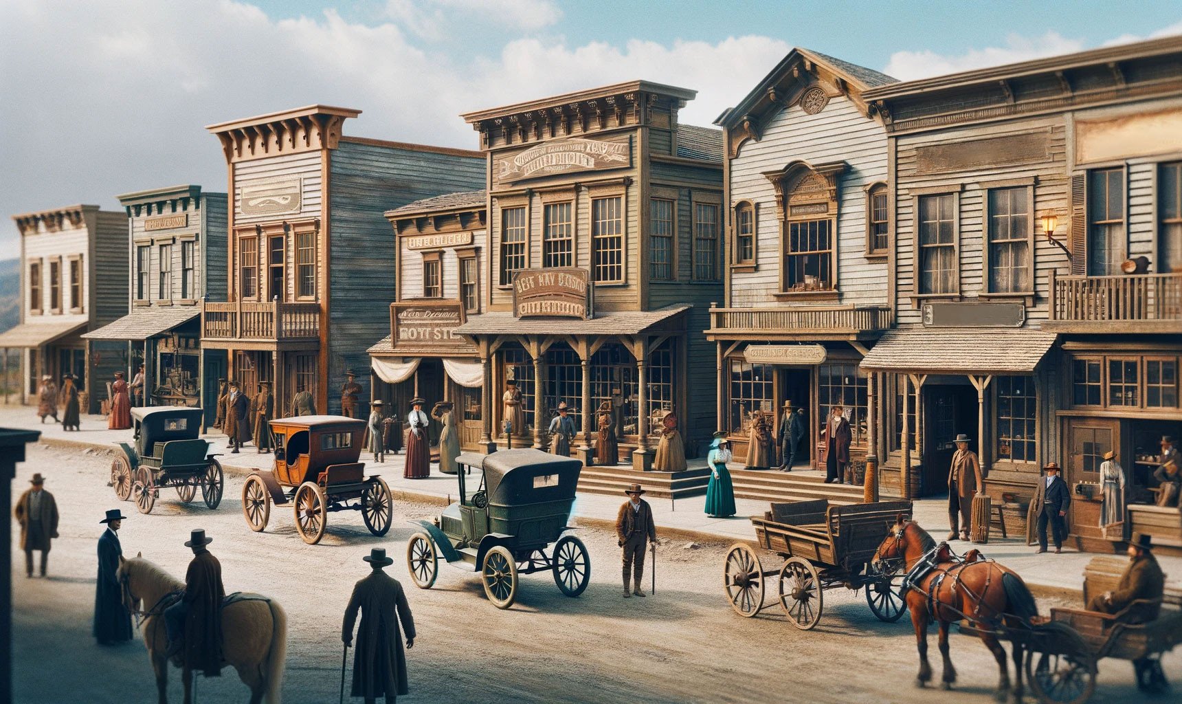 Old West American Town