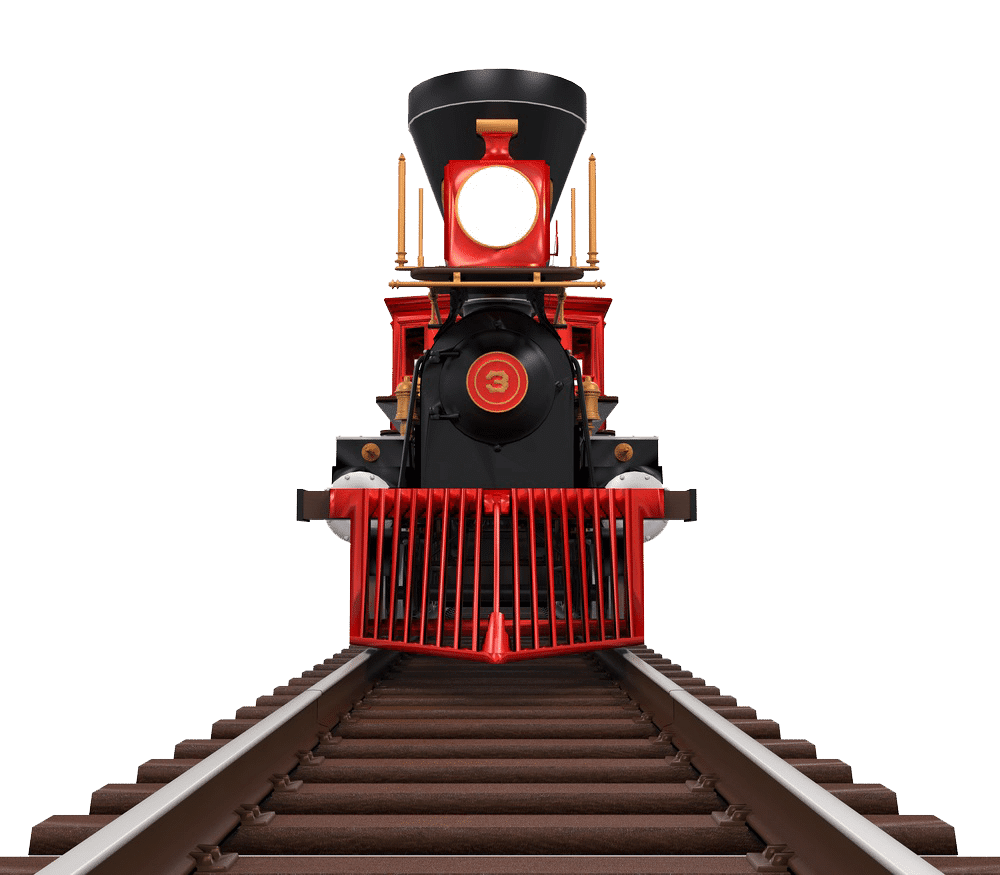 Old locomotive train