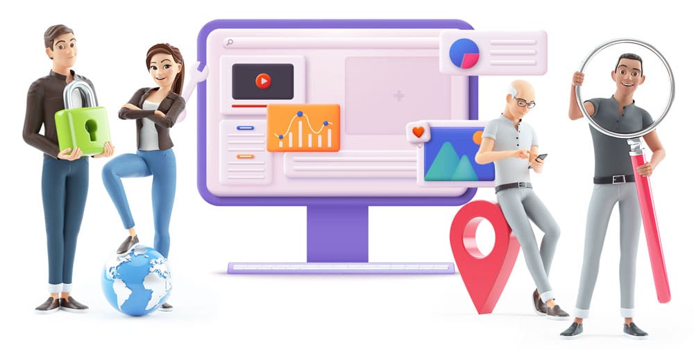Website development crew