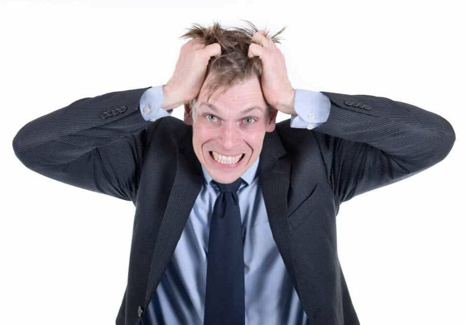Angry Businessman
