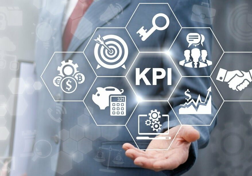 KPI Key performance indicator business plan web computer concept