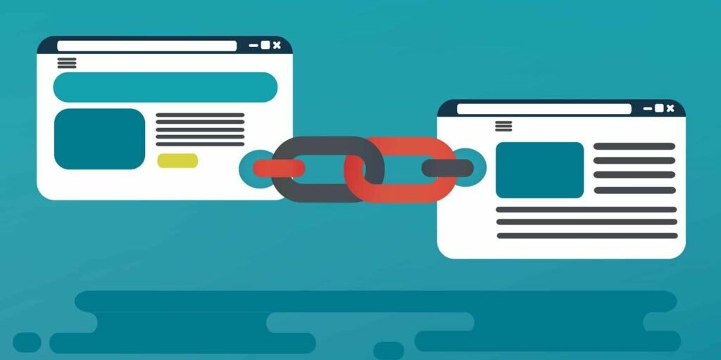 Backlink linking two sites together