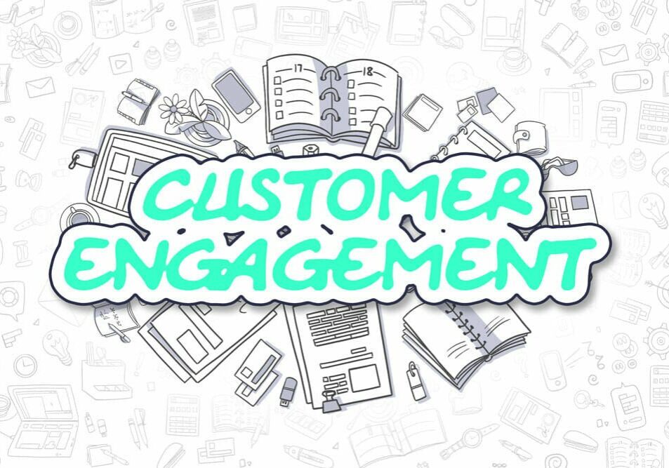 Customer Engagement Illustration
