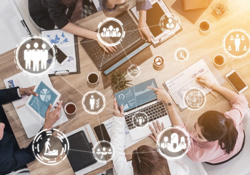 social media team